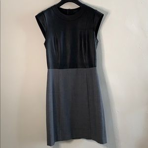 Theory artificial leather dress